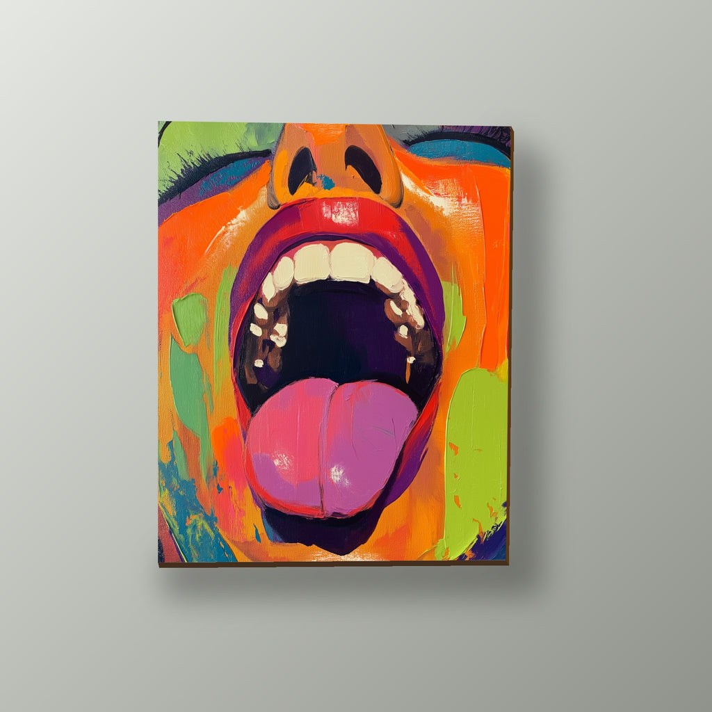 Grito Pop Art | Cuadro decorativo de Monkey Canvas