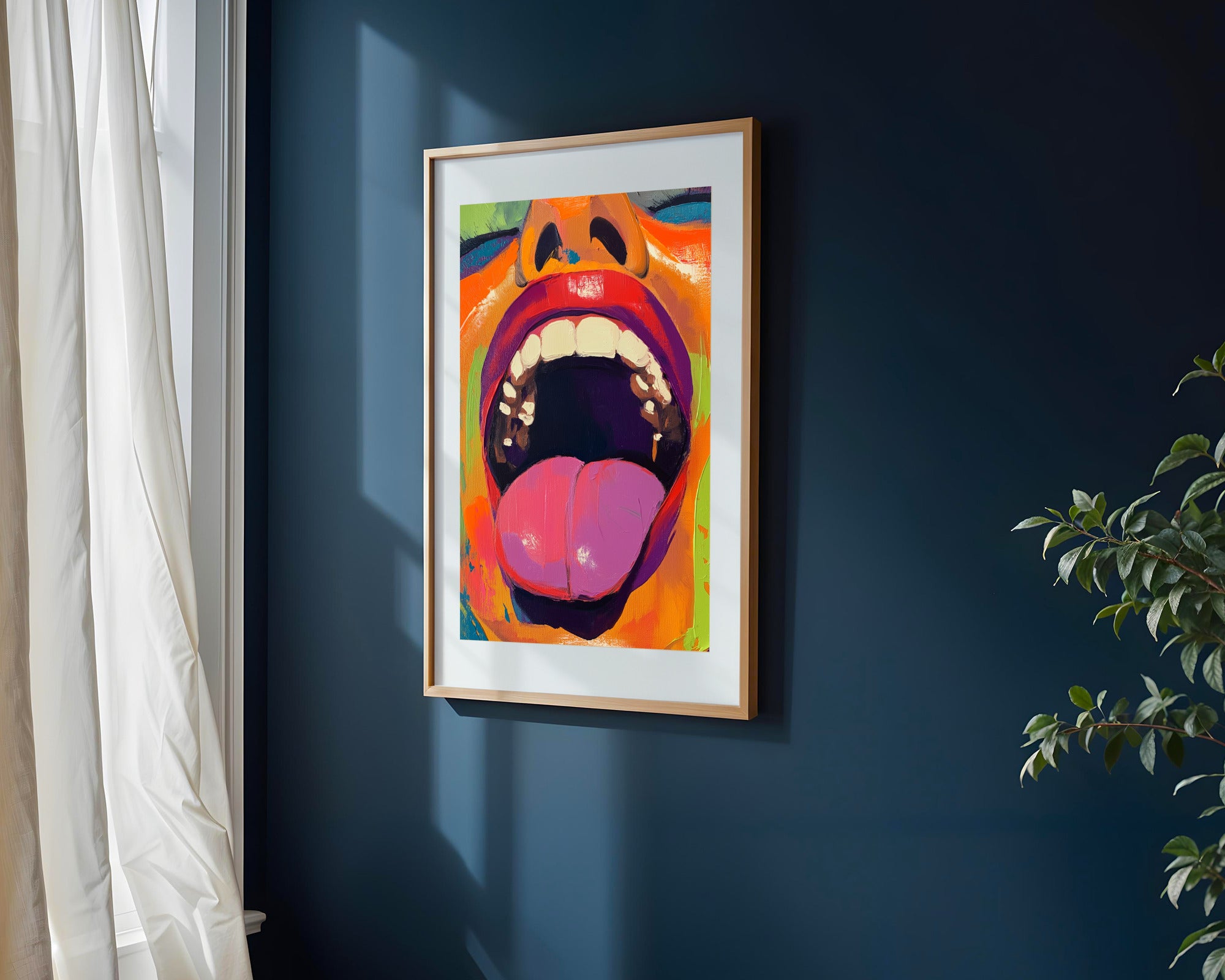 Grito Pop Art | Cuadro decorativo de Monkey Canvas