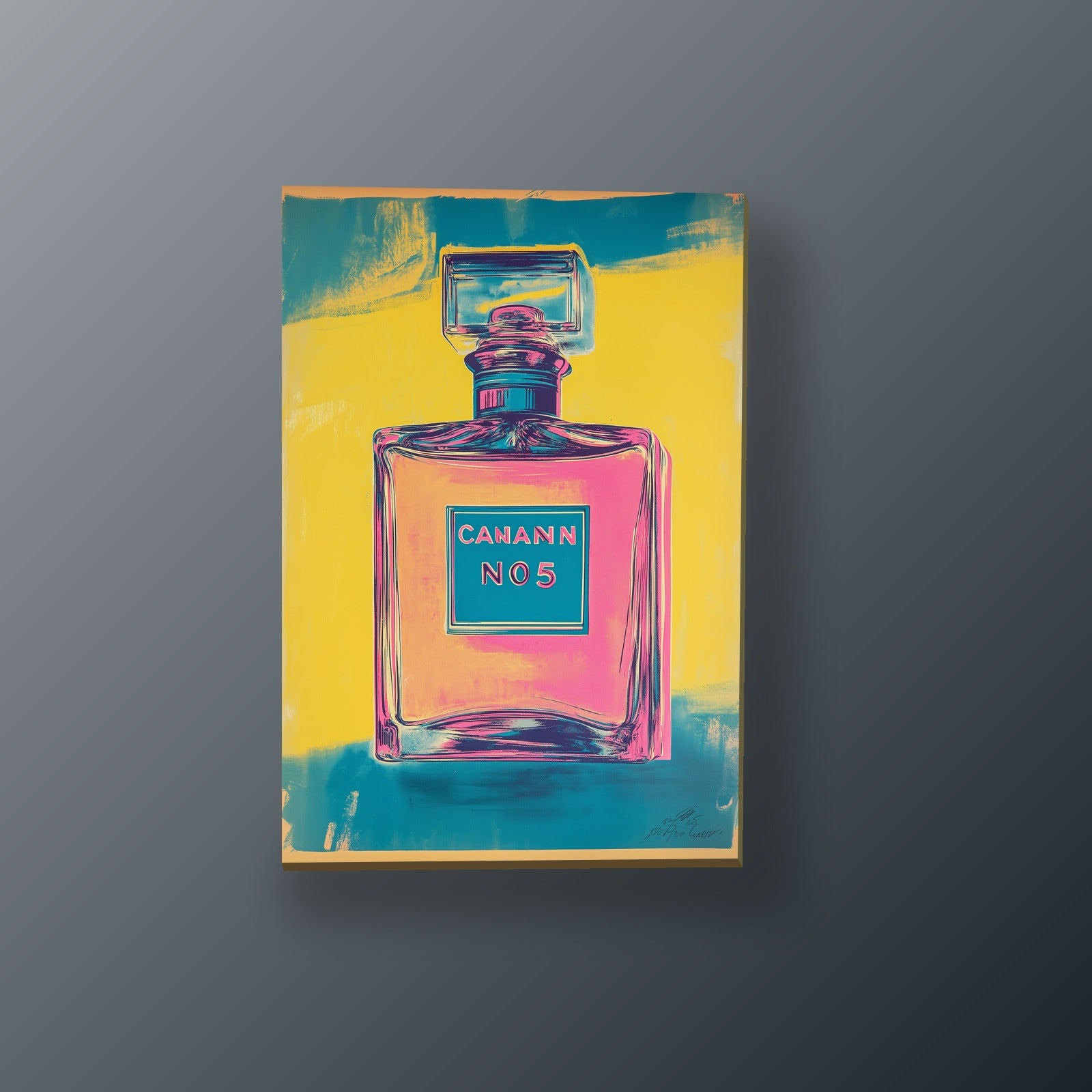 Frasco Icónico Pop Art | Cuadro decorativo de Monkey Canvas