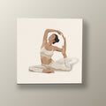 Postura de Yoga Serena | Cuadro decorativo de Monkey Canvas