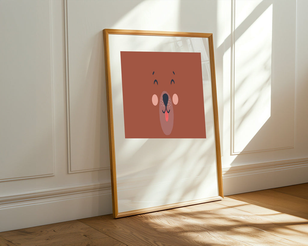 Osito Juguetón | Cuadro decorativo de Monkey Canvas