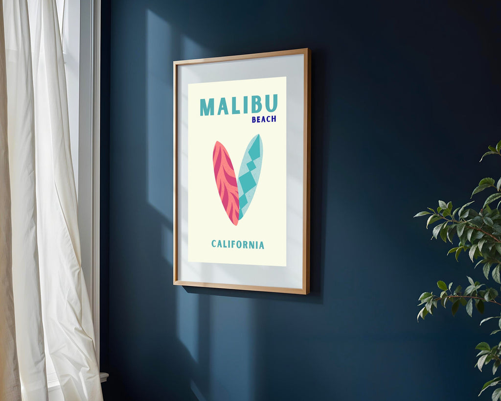 Corazon de Tablas Malibu | Cuadro decorativo de Monkey Canvas