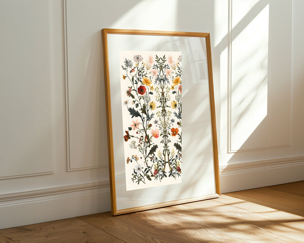 Jardin Botanico Simetrico | Cuadro decorativo de Monkey Canvas