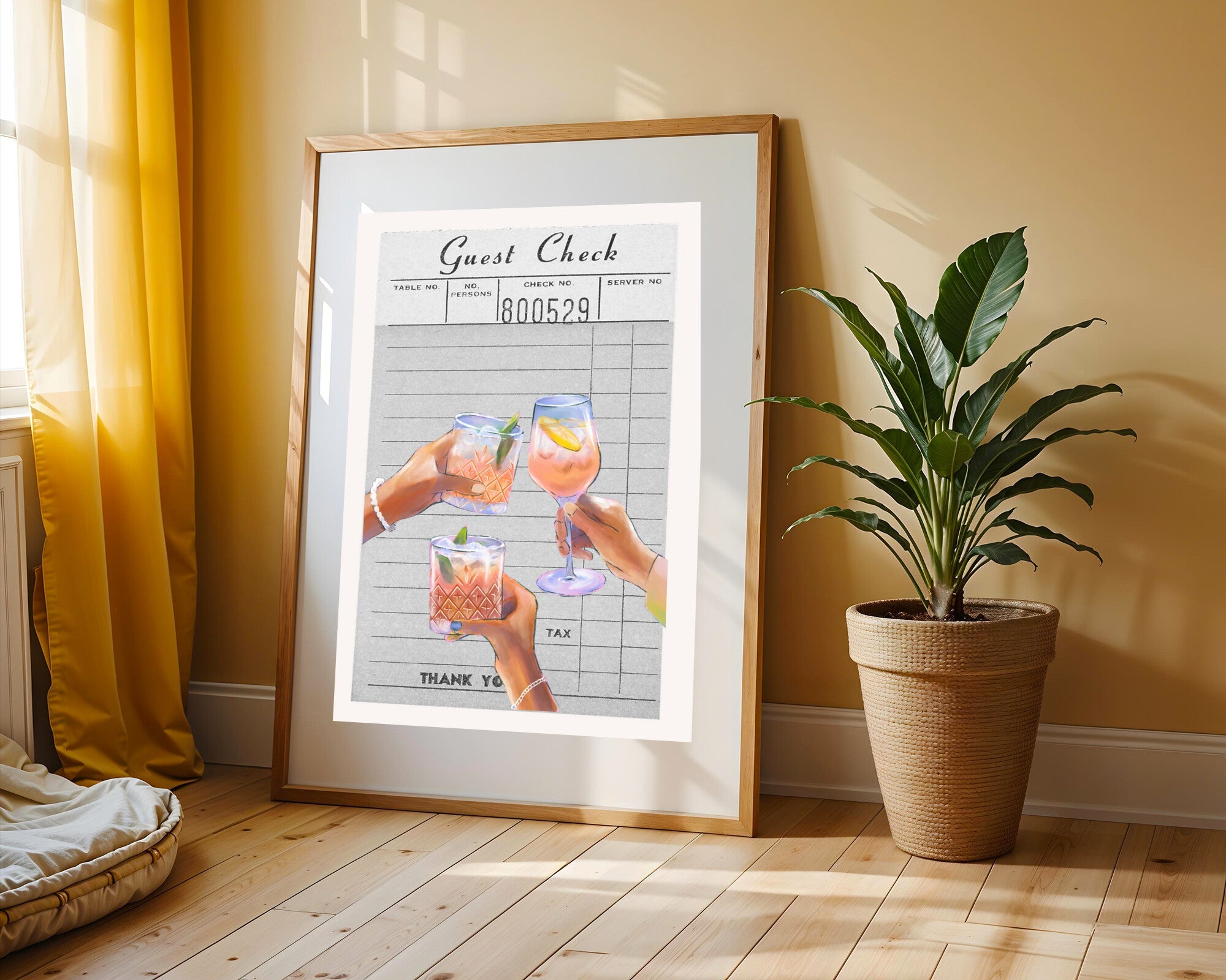 Brindis entre Amigas | Cuadro decorativo de Monkey Canvas
