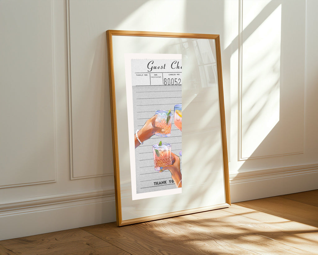 Brindis entre Amigas | Cuadro decorativo de Monkey Canvas