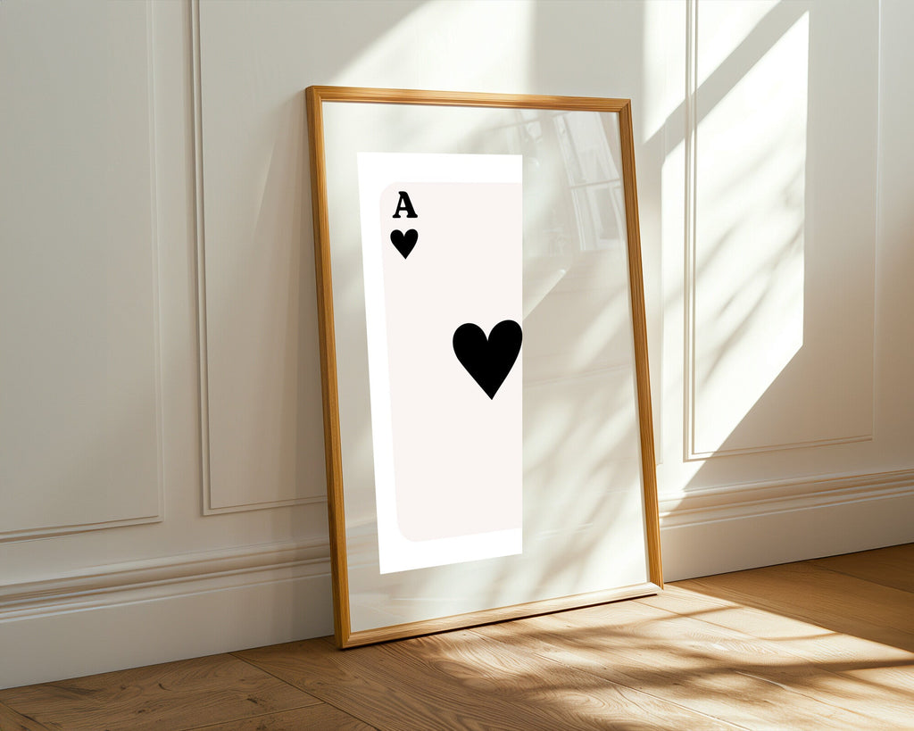 As de Corazones | Cuadro decorativo de Monkey Canvas
