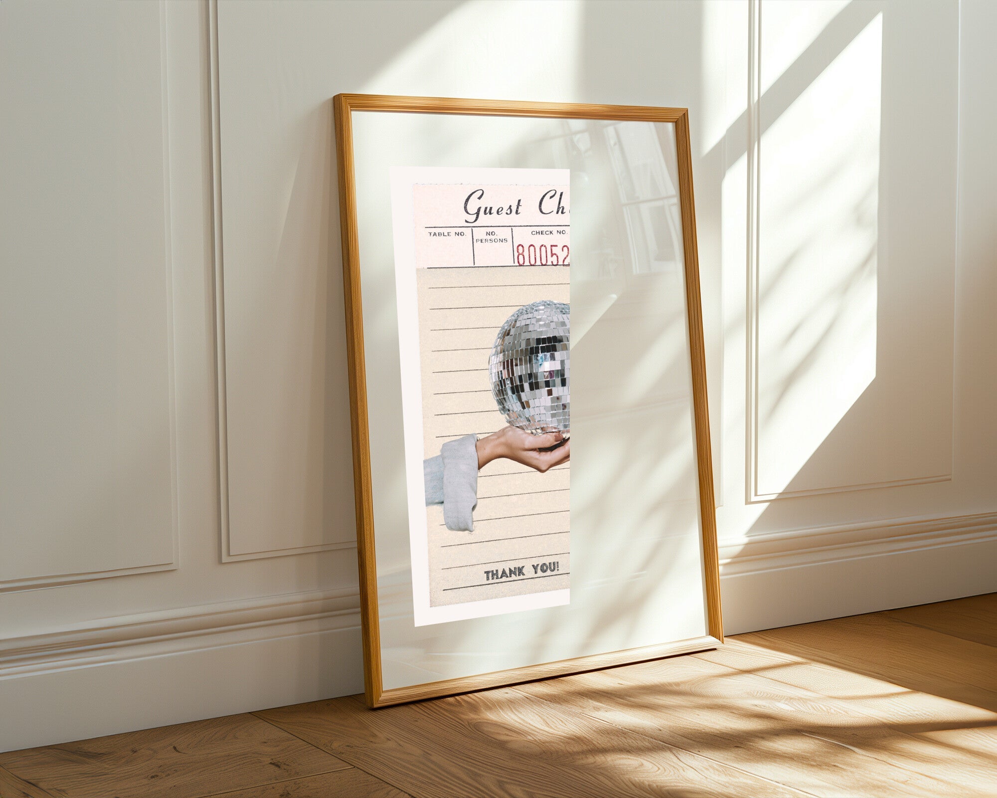 Cuenta con Disco | Cuadro decorativo de Monkey Canvas