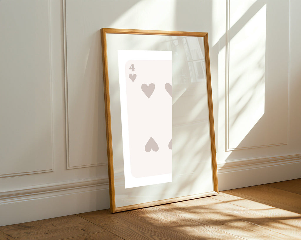 Cuatro Corazones Claro | Cuadro decorativo de Monkey Canvas