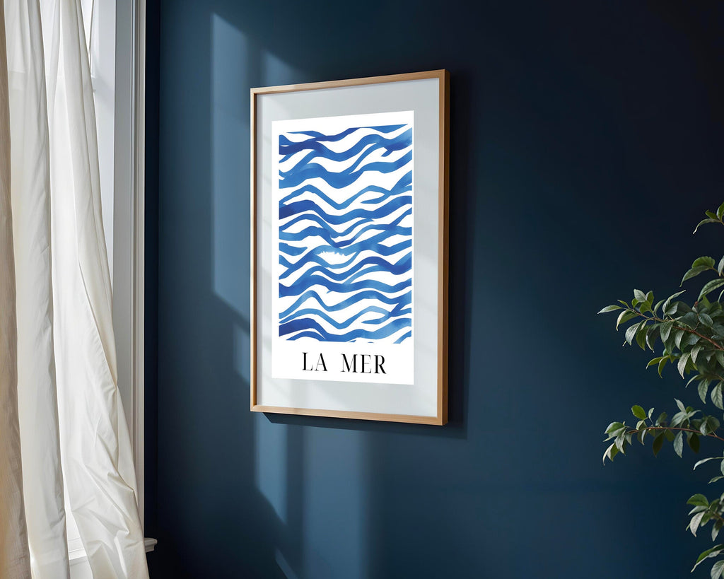 Olas de La Mer | Cuadro decorativo de Monkey Canvas