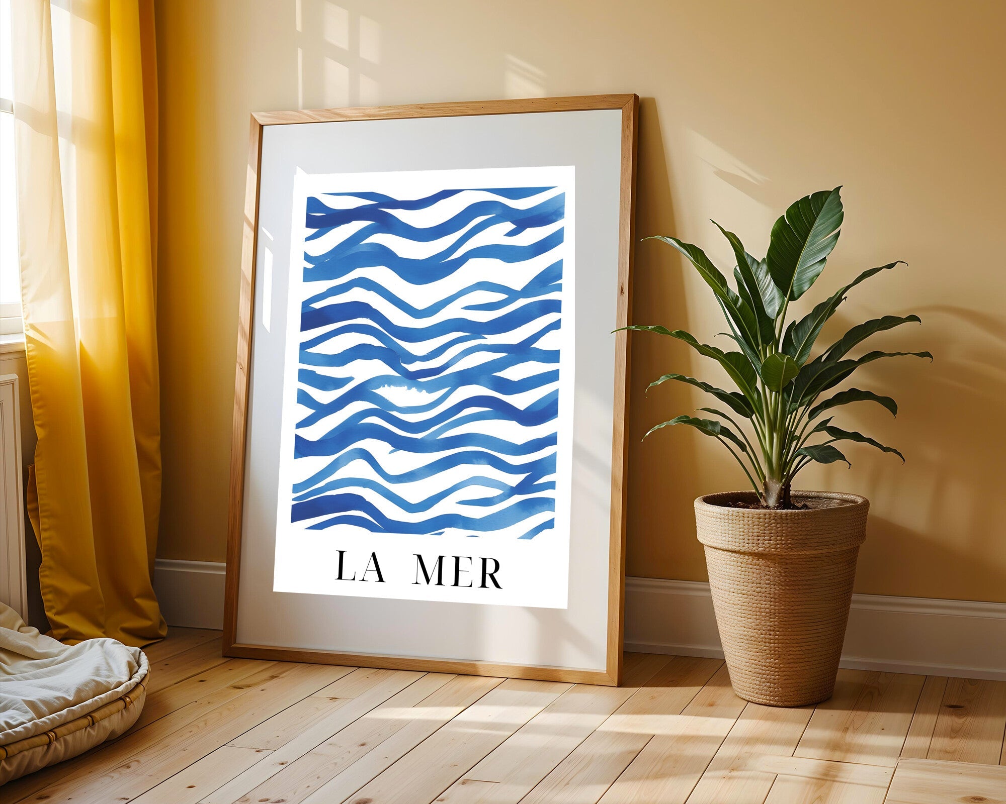Olas de La Mer | Cuadro decorativo de Monkey Canvas