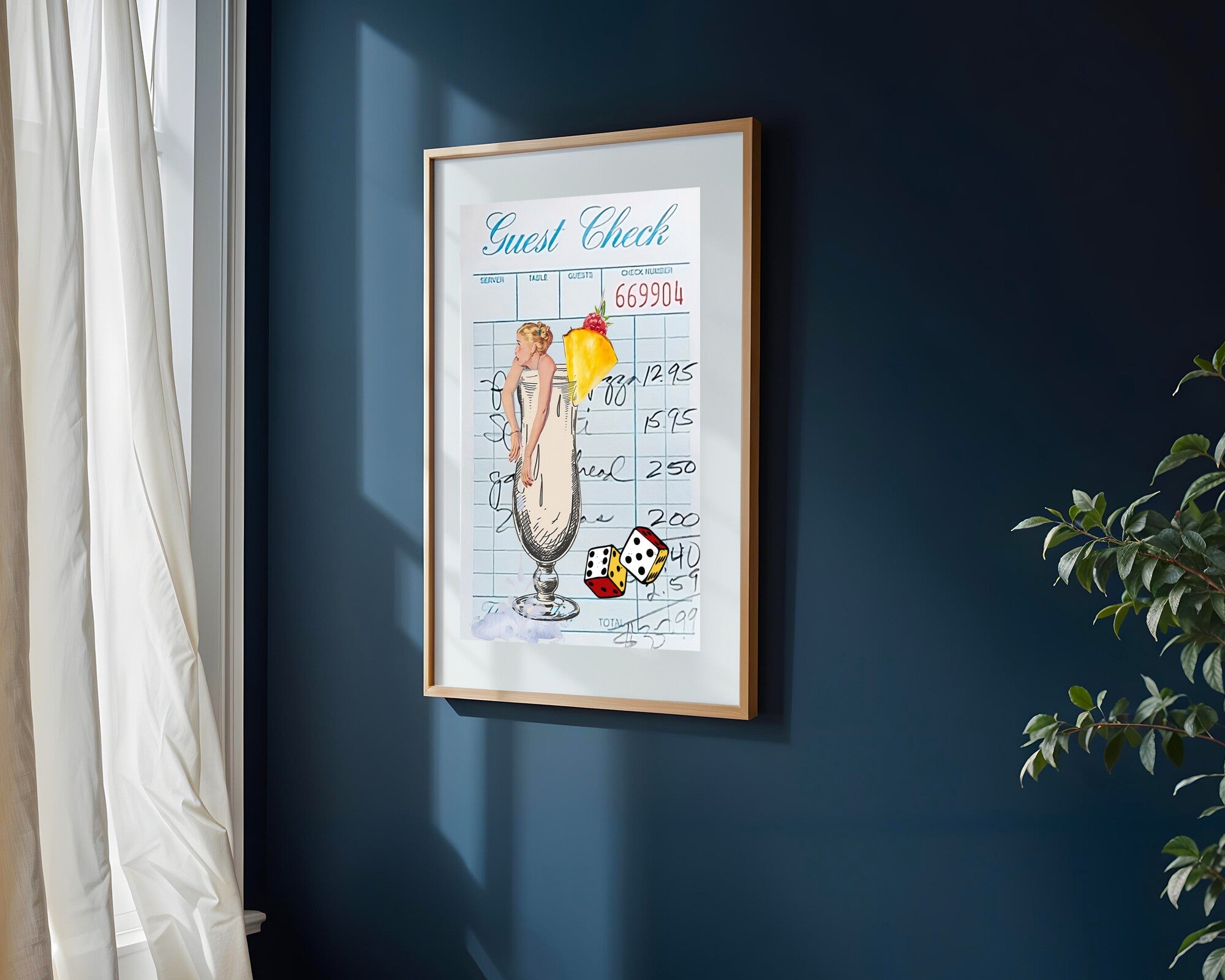 Cuenta con Dados | Cuadro decorativo de Monkey Canvas