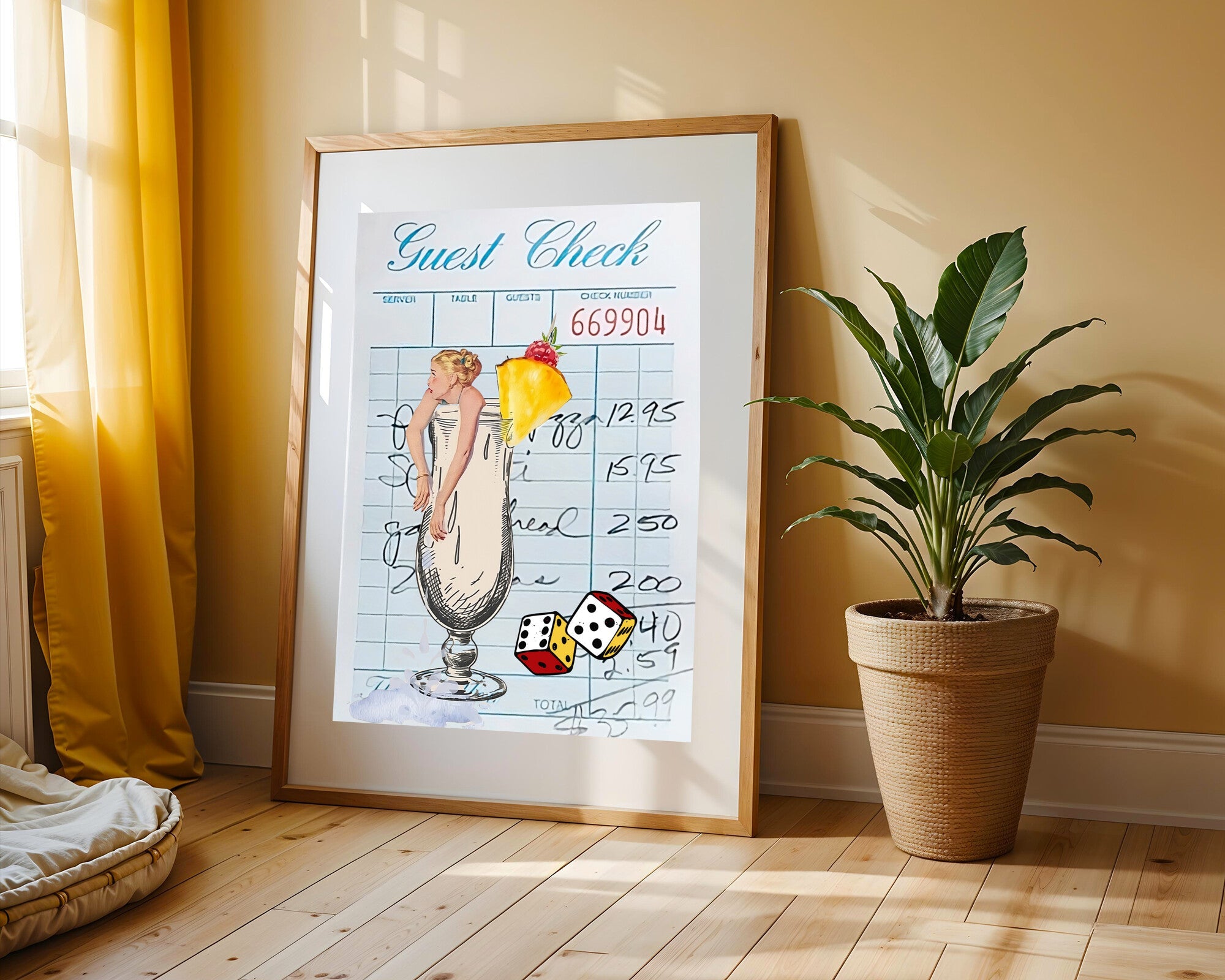 Cuenta con Dados | Cuadro decorativo de Monkey Canvas