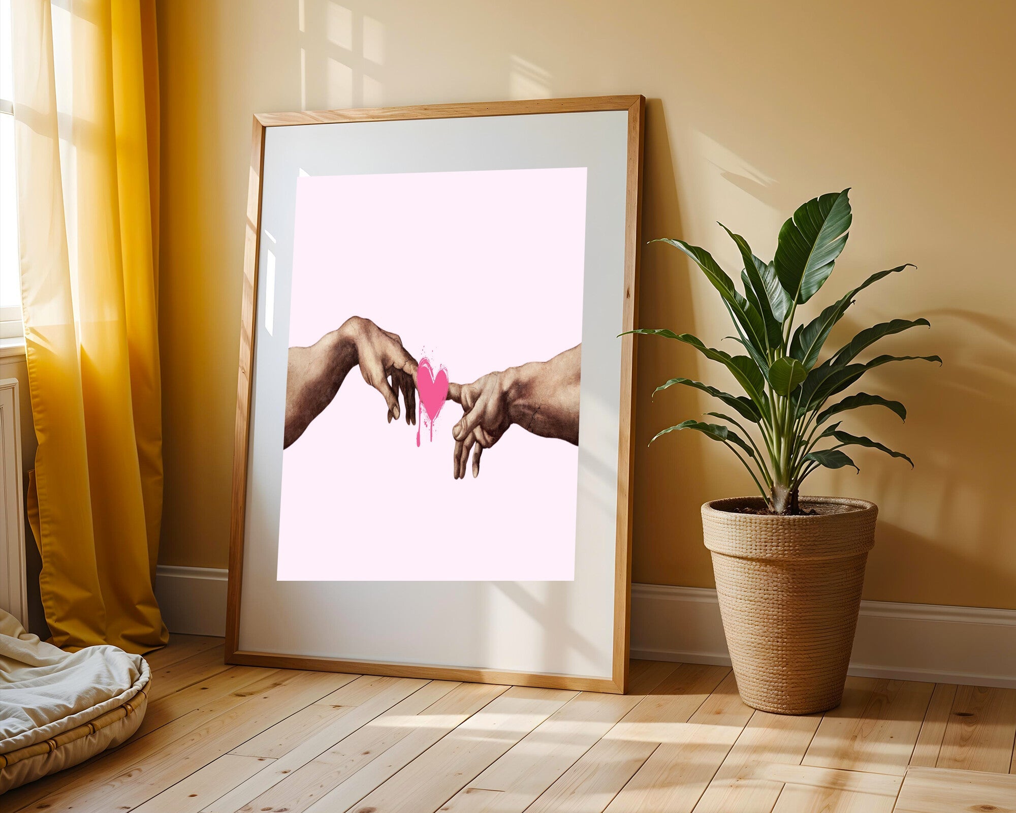 Corazón entre Manos | Cuadro decorativo de Monkey Canvas