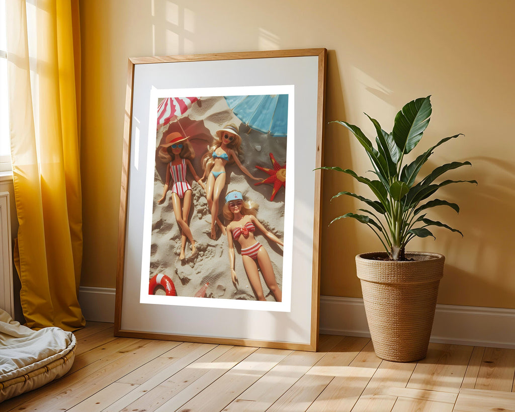Playa de Muñecas | Cuadro decorativo de Monkey Canvas