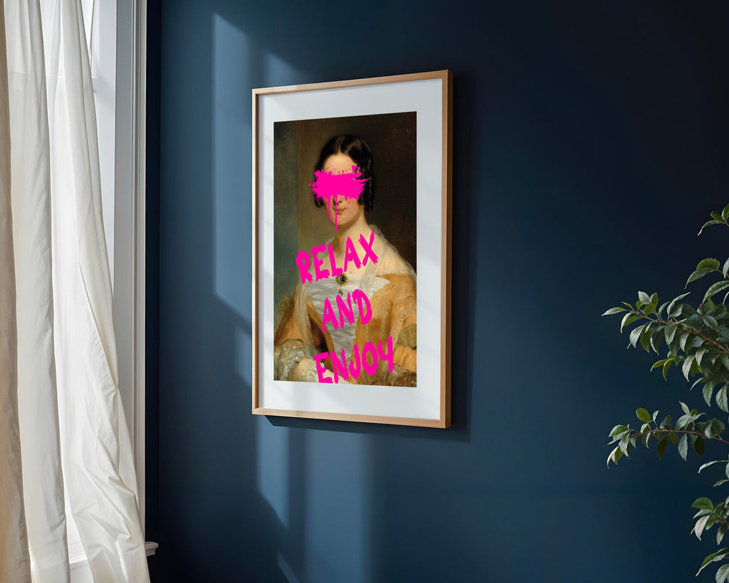 Splash Rosa Vintage | Cuadro decorativo de Monkey Canvas