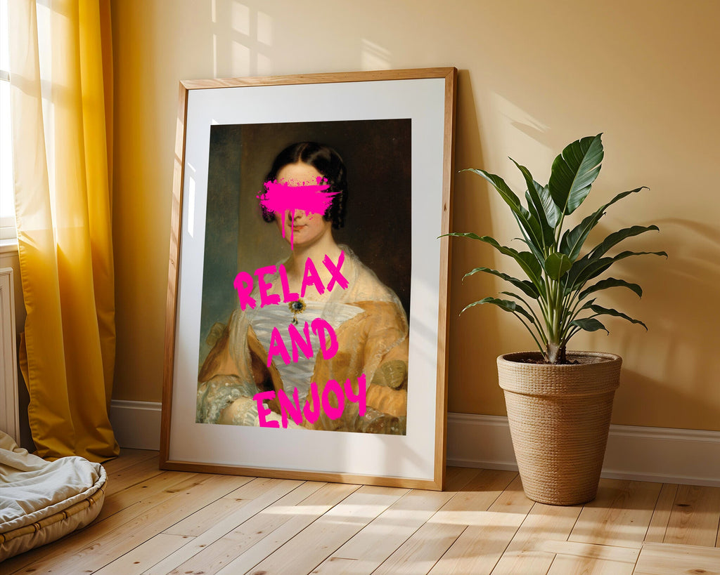 Splash Rosa Vintage | Cuadro decorativo de Monkey Canvas