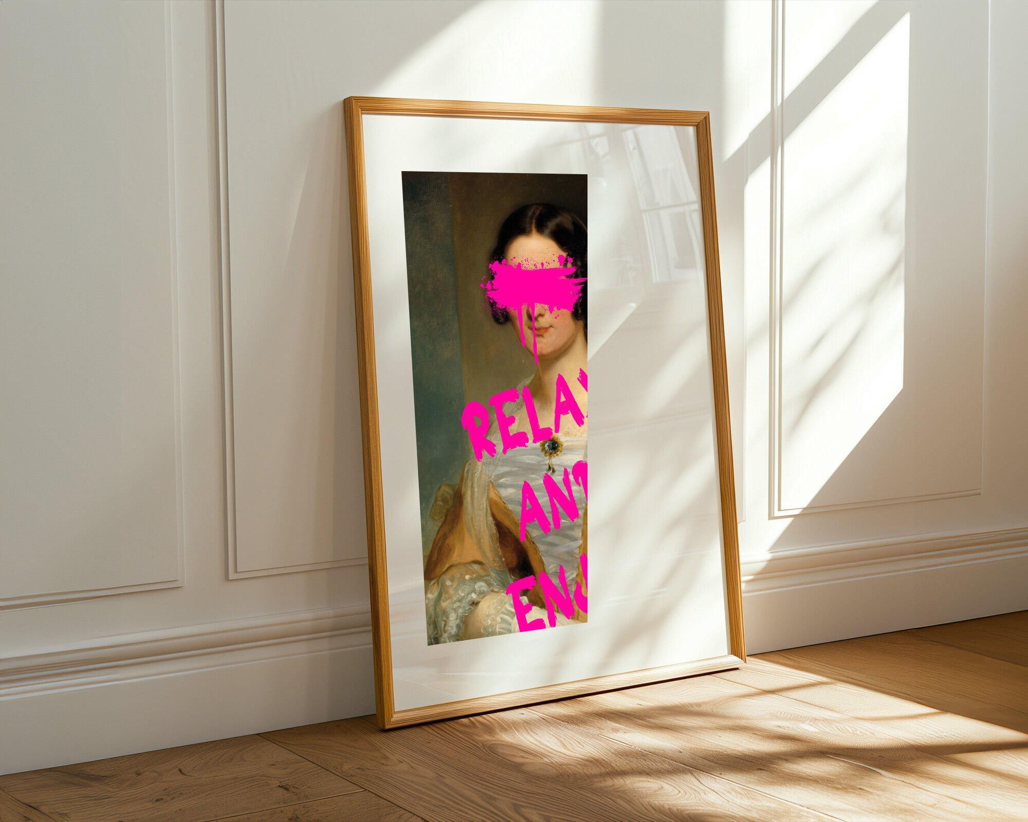 Splash Rosa Vintage | Cuadro decorativo de Monkey Canvas