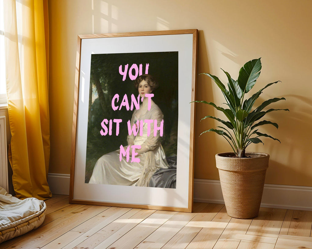 Actitud en Rosa | Cuadro decorativo de Monkey Canvas