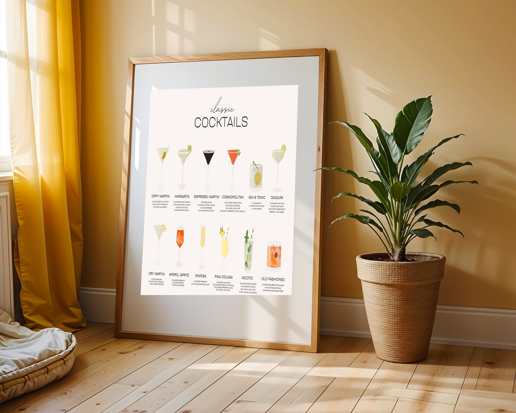 Barra de Cócteles | Cuadro decorativo de Monkey Canvas