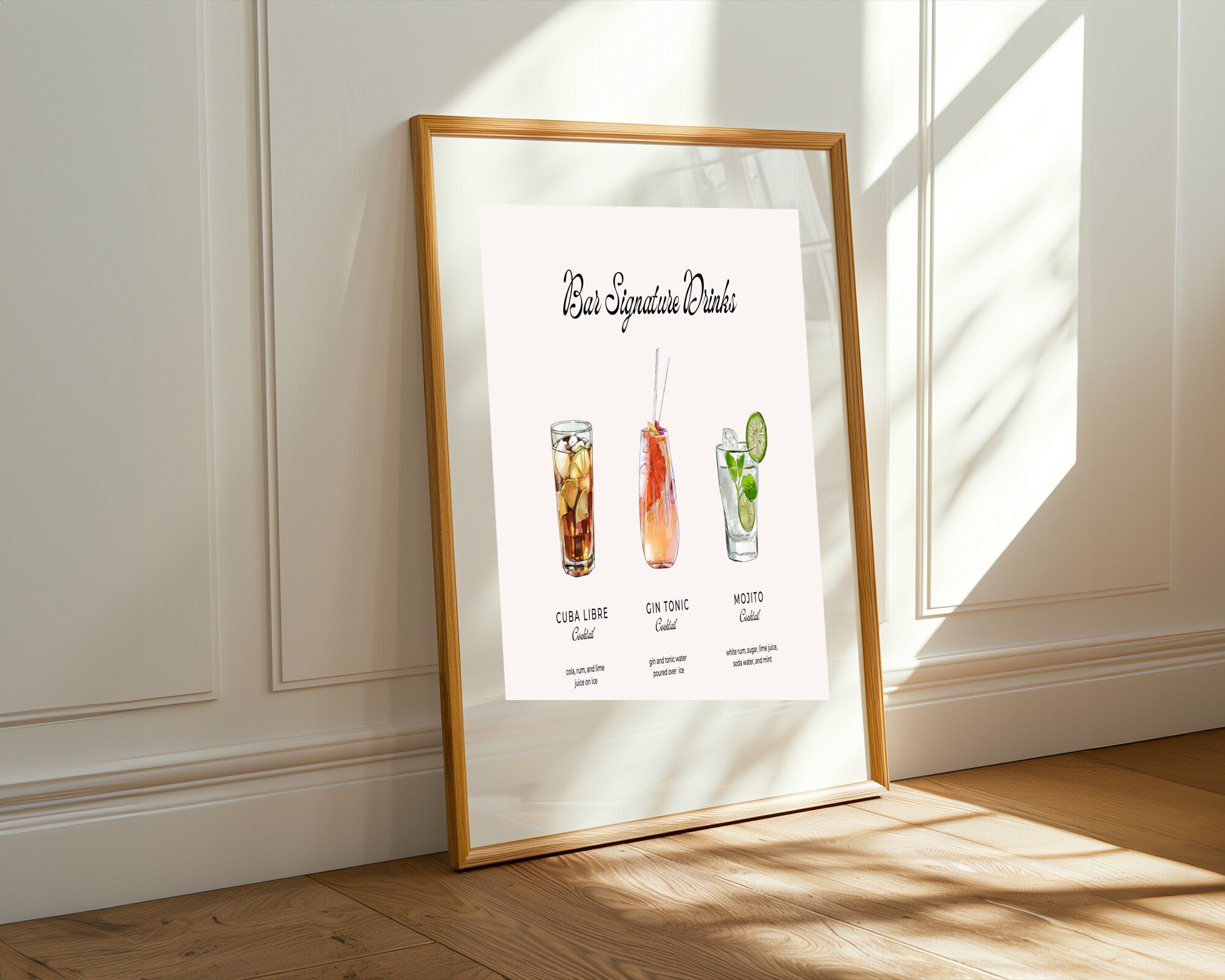 Tragos de Autor | Cuadro decorativo de Monkey Canvas