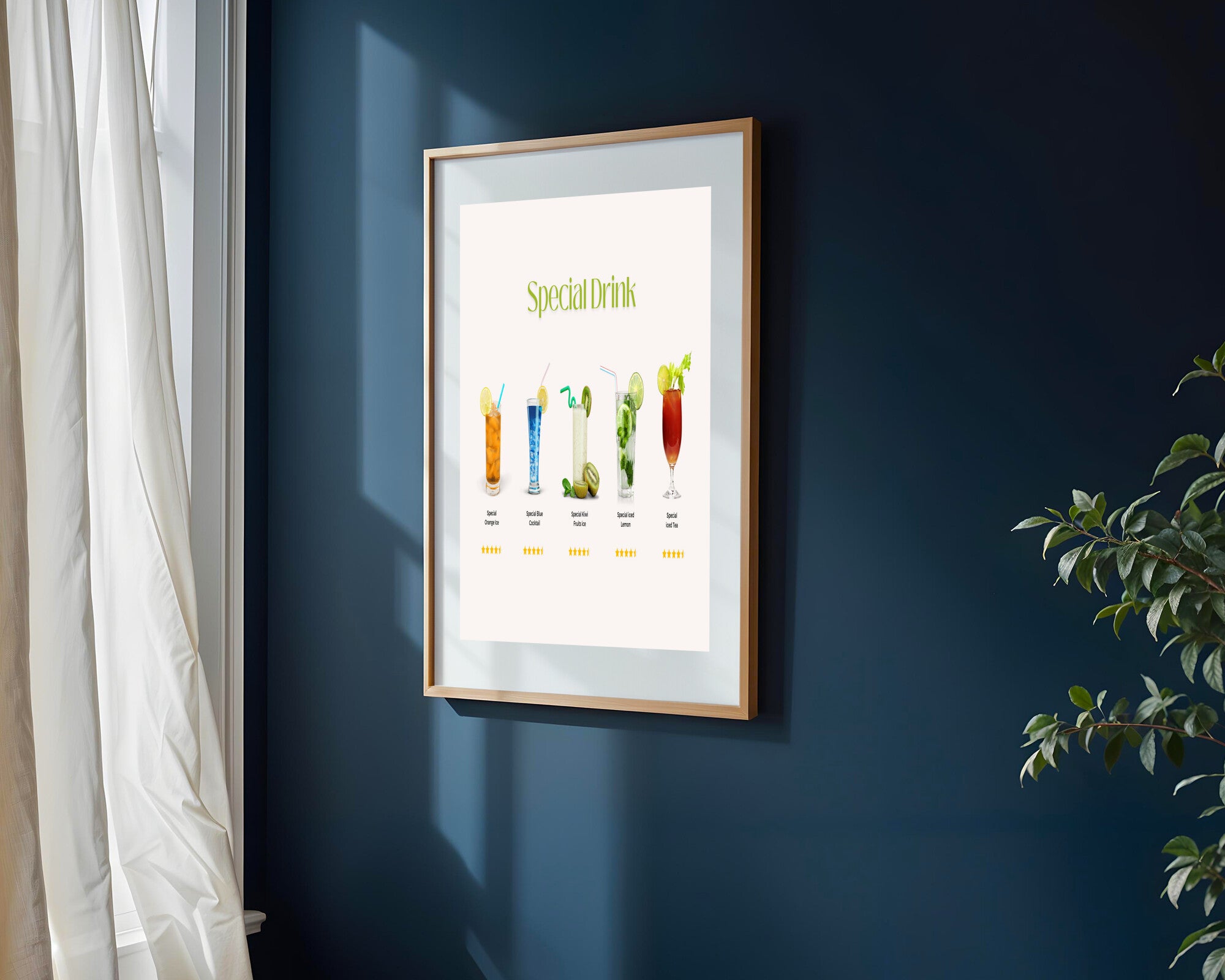 Bebidas Especiales | Cuadro decorativo de Monkey Canvas