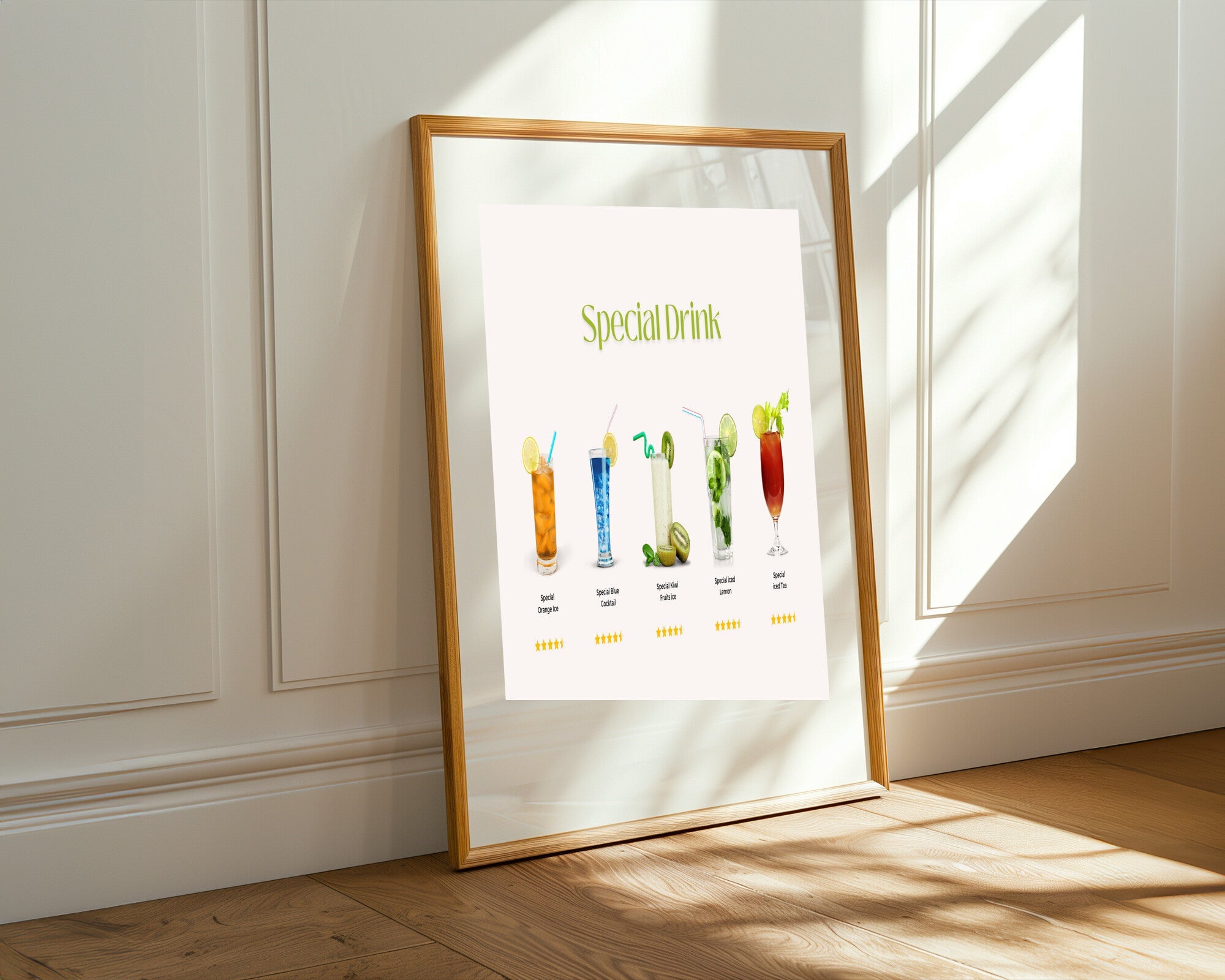Bebidas Especiales | Cuadro decorativo de Monkey Canvas