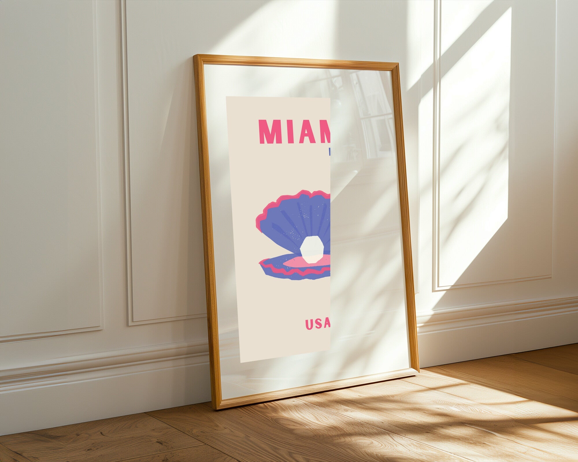 Perla de Miami | Cuadro decorativo de Monkey Canvas