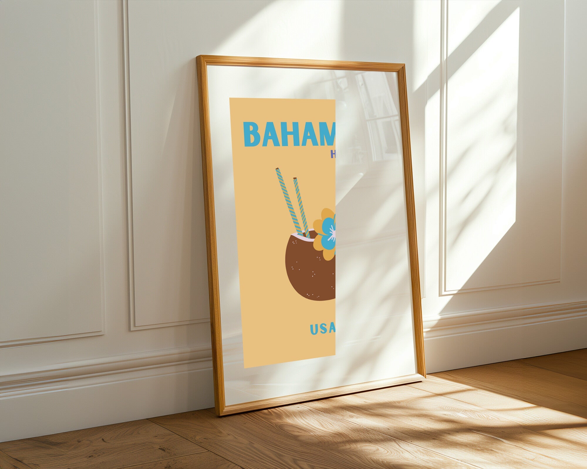 Coco Tropical | Cuadro decorativo de Monkey Canvas