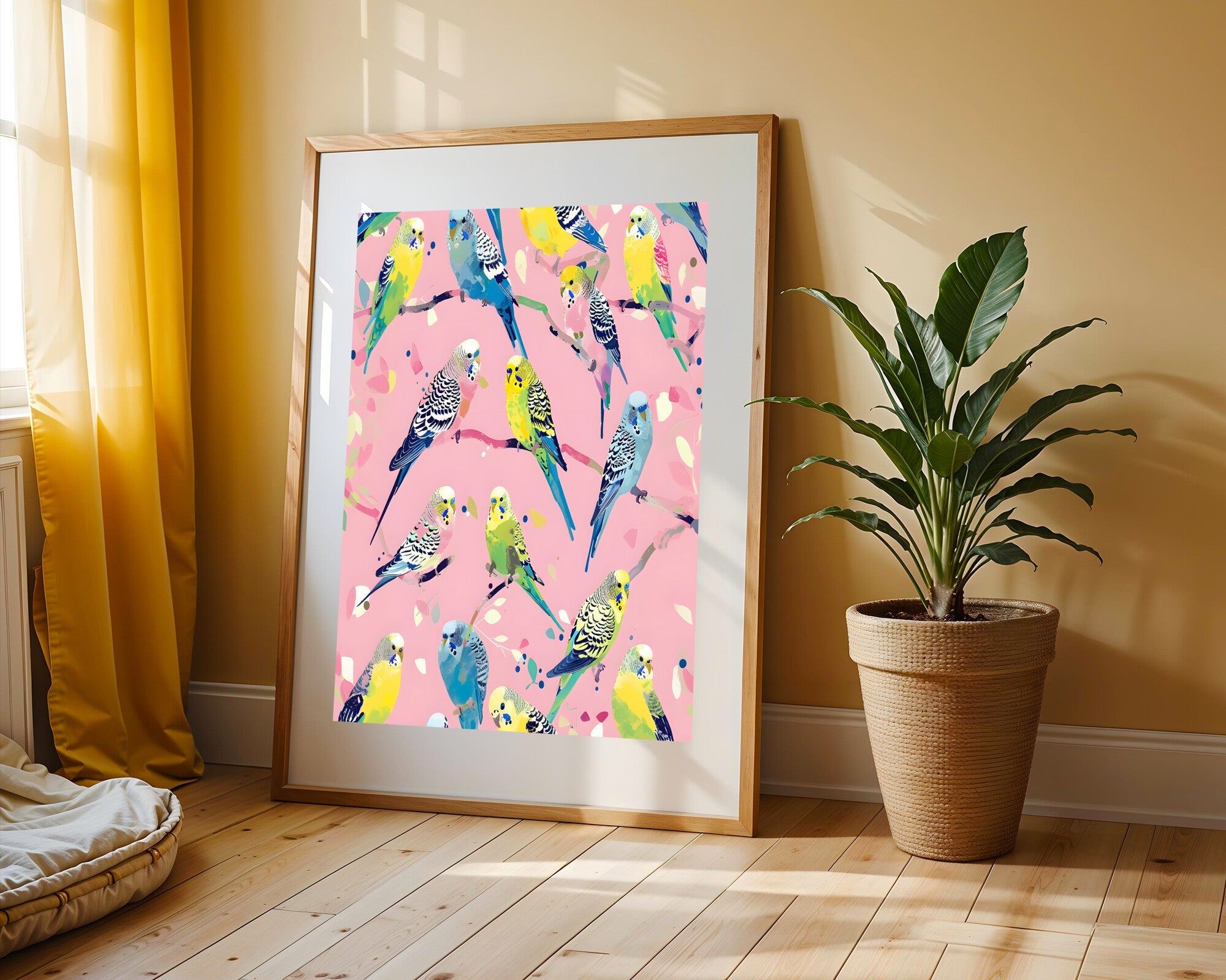 Aves del Paraíso | Cuadro decorativo de Monkey Canvas