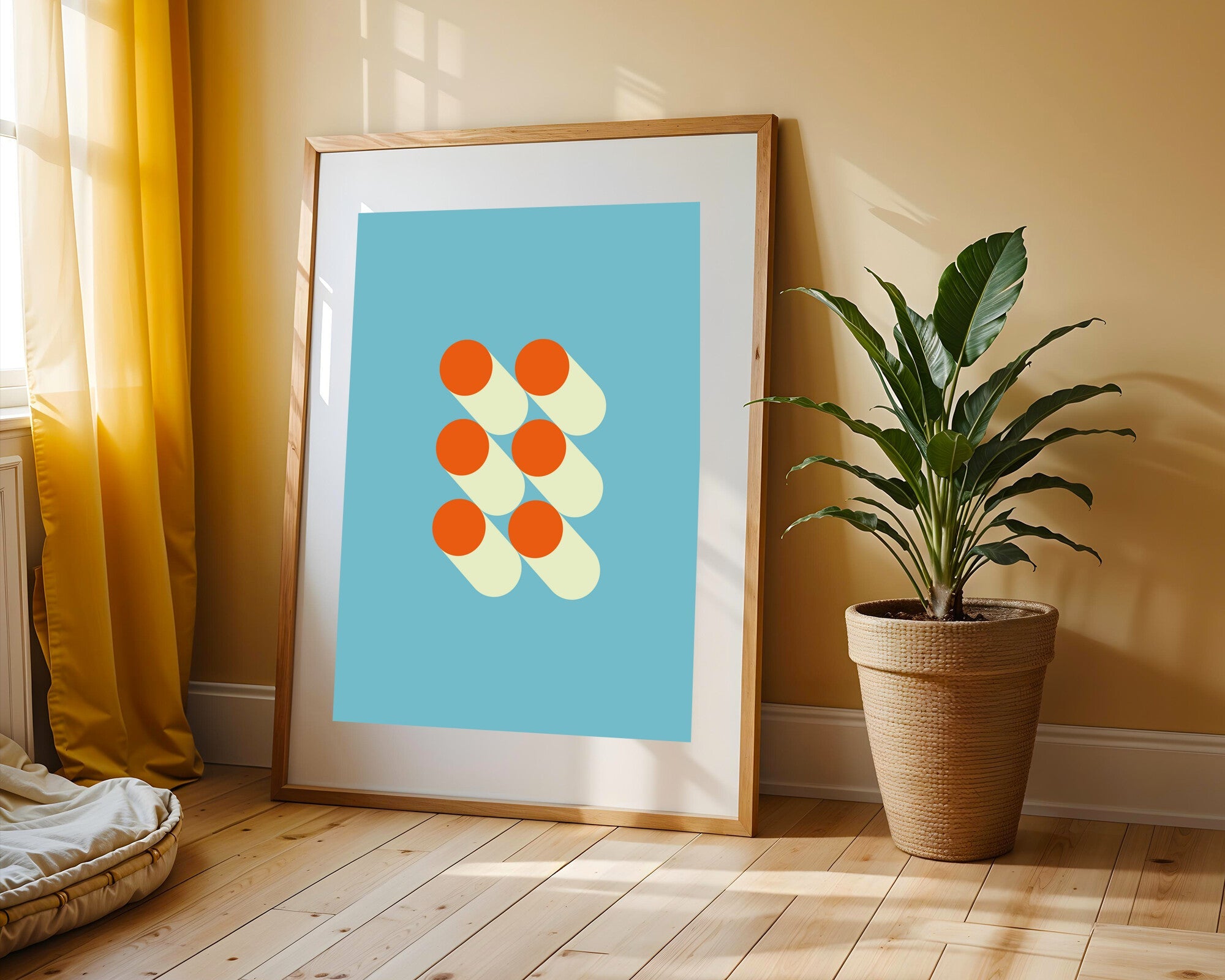 Cápsulas Retro | Cuadro decorativo de Monkey Canvas