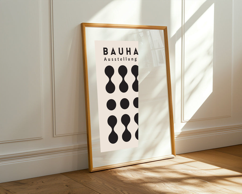 Reloj de Arena Bauhaus | Cuadro decorativo de Monkey Canvas