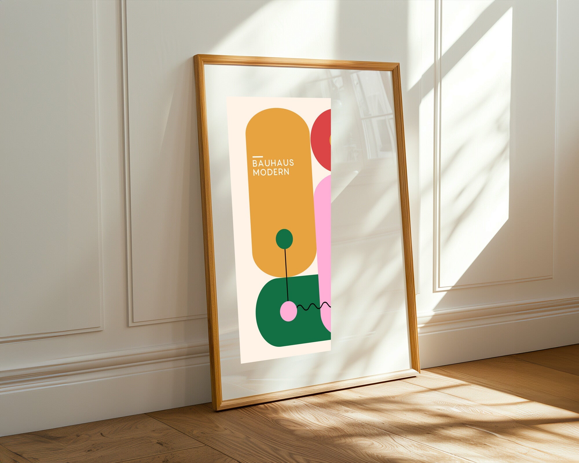 Bauhaus Moderno | Cuadro decorativo de Monkey Canvas