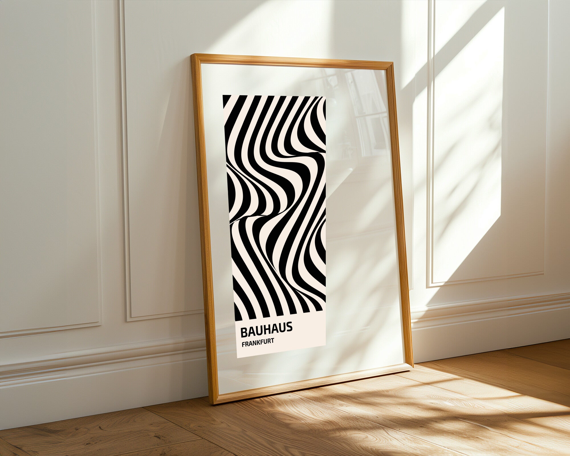 Ondas Bauhaus | Cuadro decorativo de Monkey Canvas