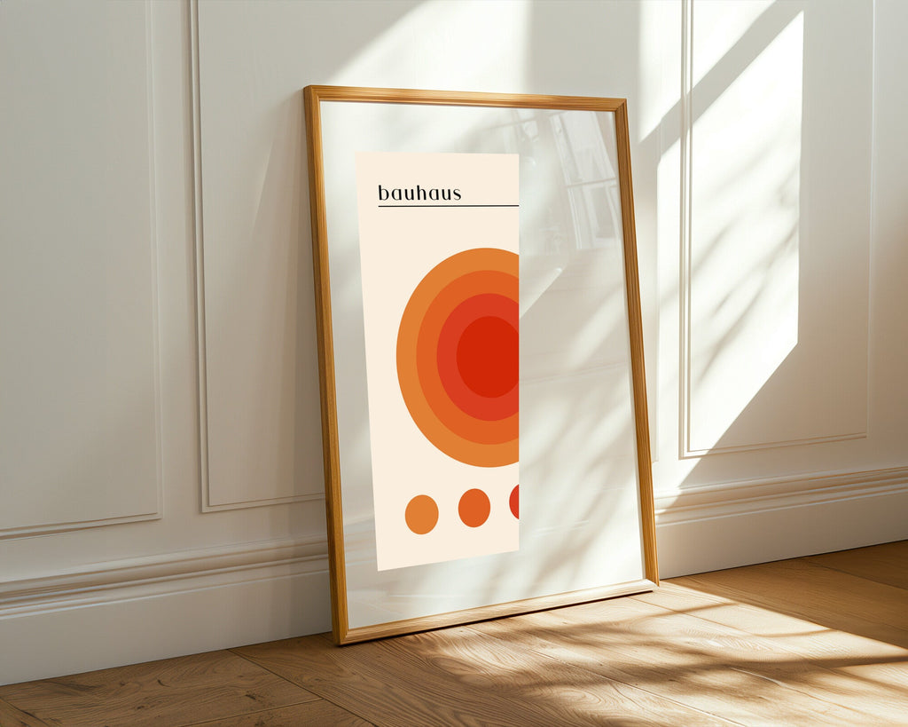Atardecer Concéntrico | Cuadro decorativo de Monkey Canvas