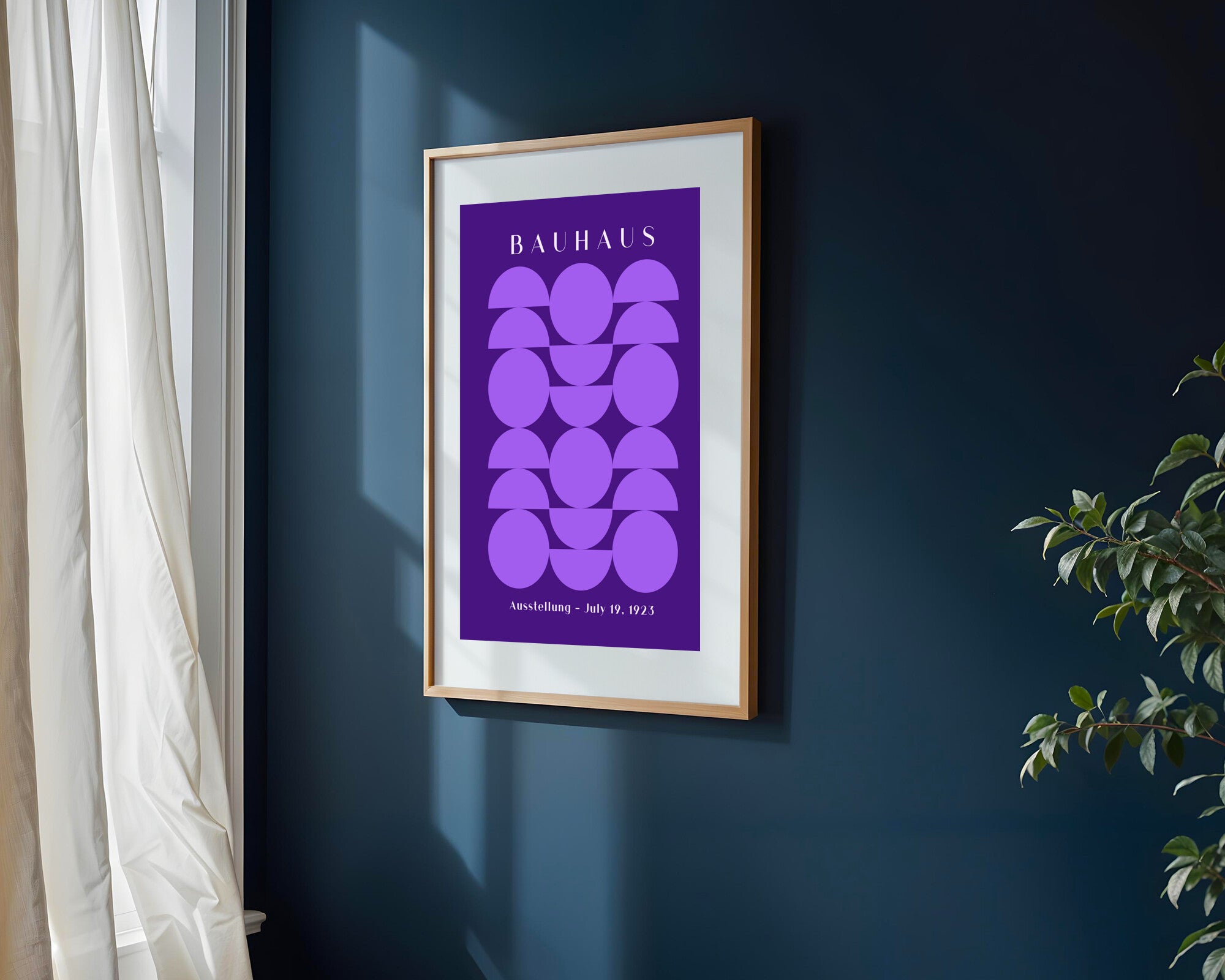 Círculos Violeta | Cuadro decorativo de Monkey Canvas