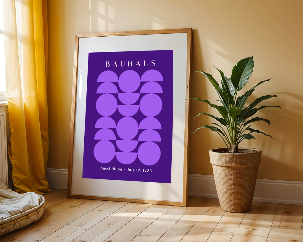 Círculos Violeta | Cuadro decorativo de Monkey Canvas