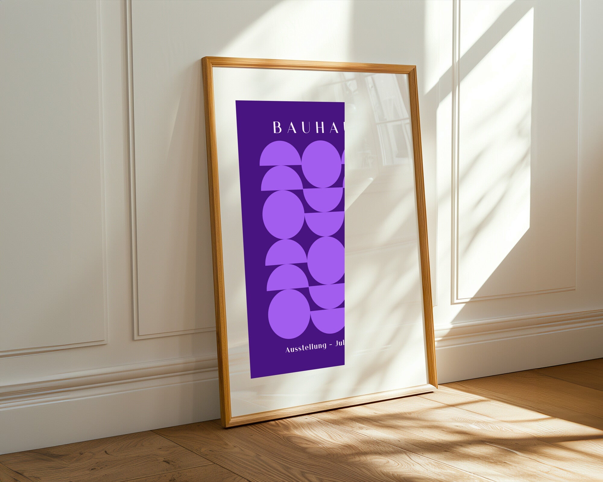 Círculos Violeta | Cuadro decorativo de Monkey Canvas