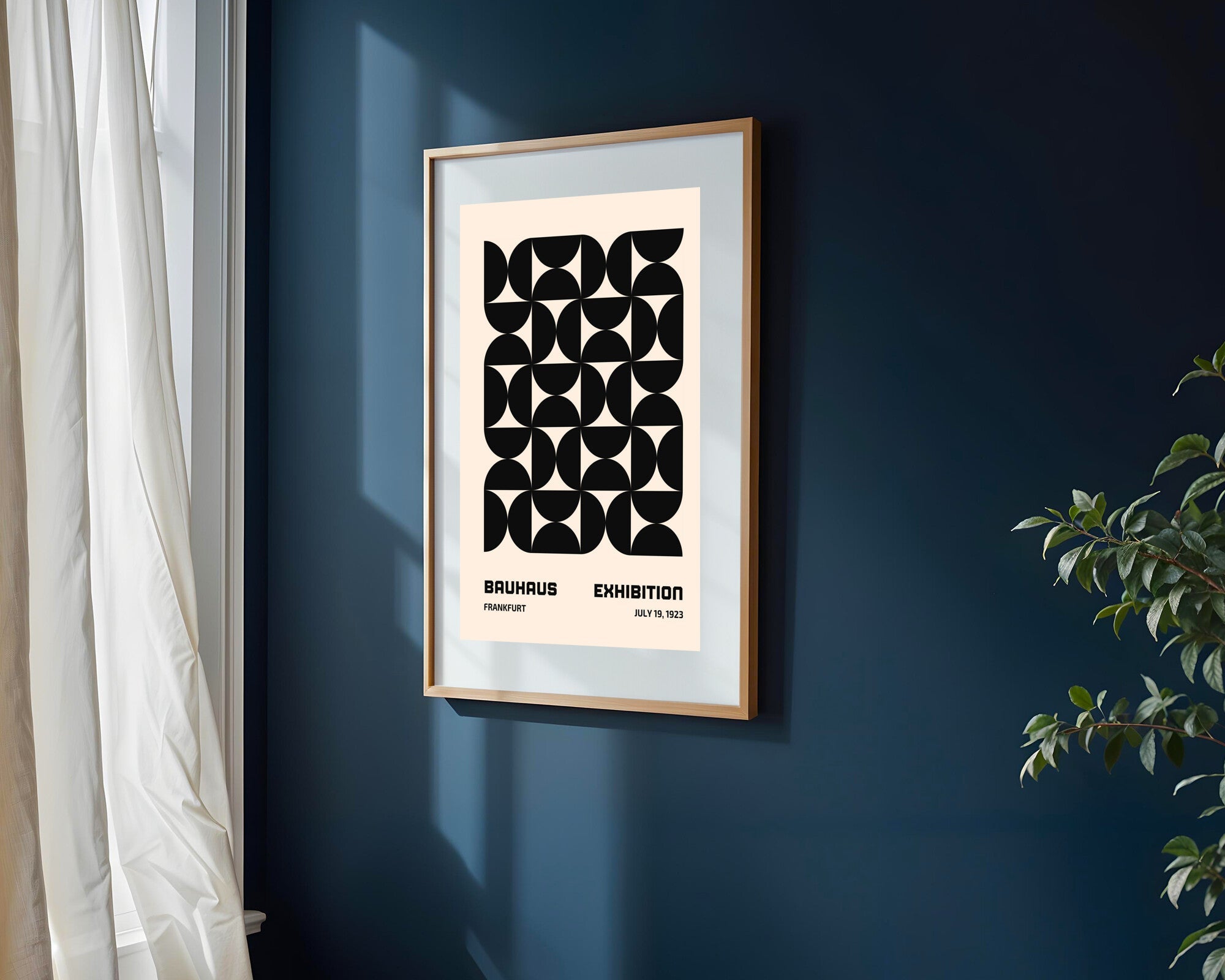 Geometría en Negro | Cuadro decorativo de Monkey Canvas
