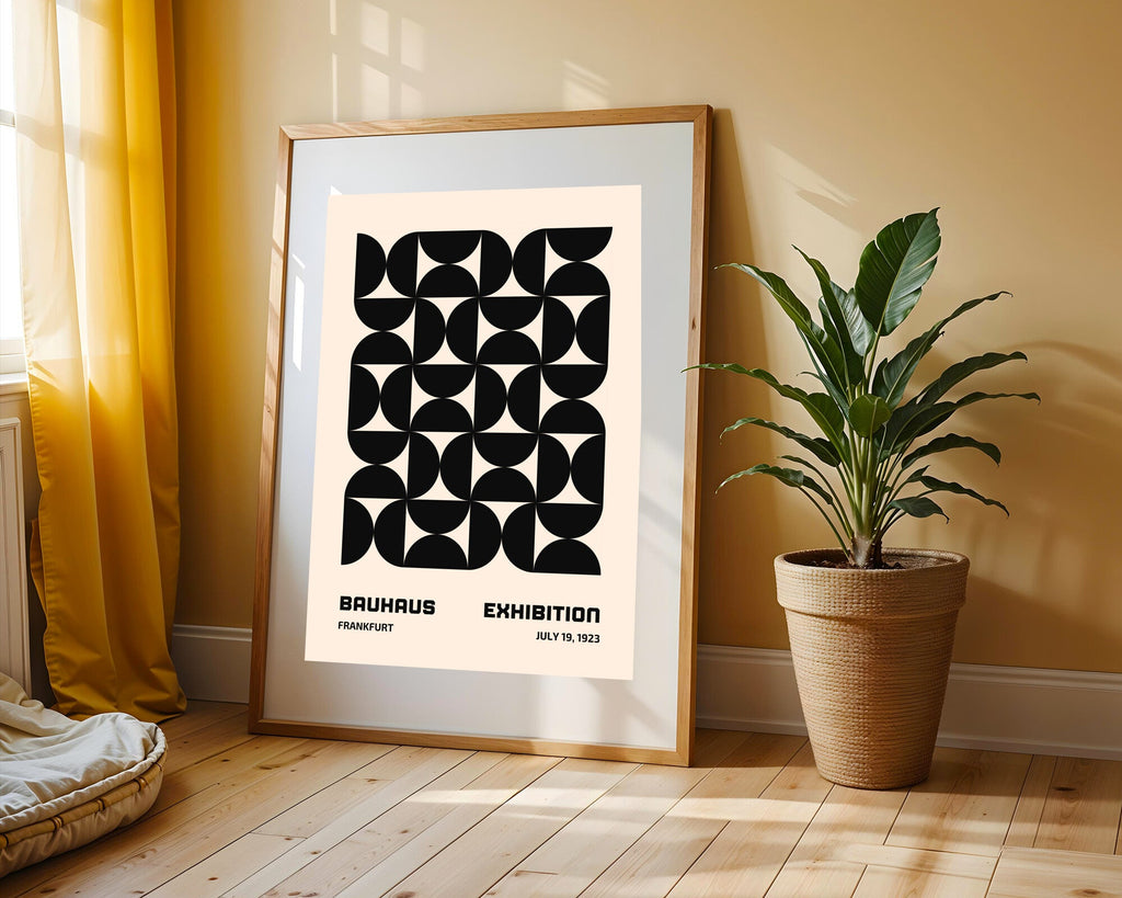 Geometría en Negro | Cuadro decorativo de Monkey Canvas