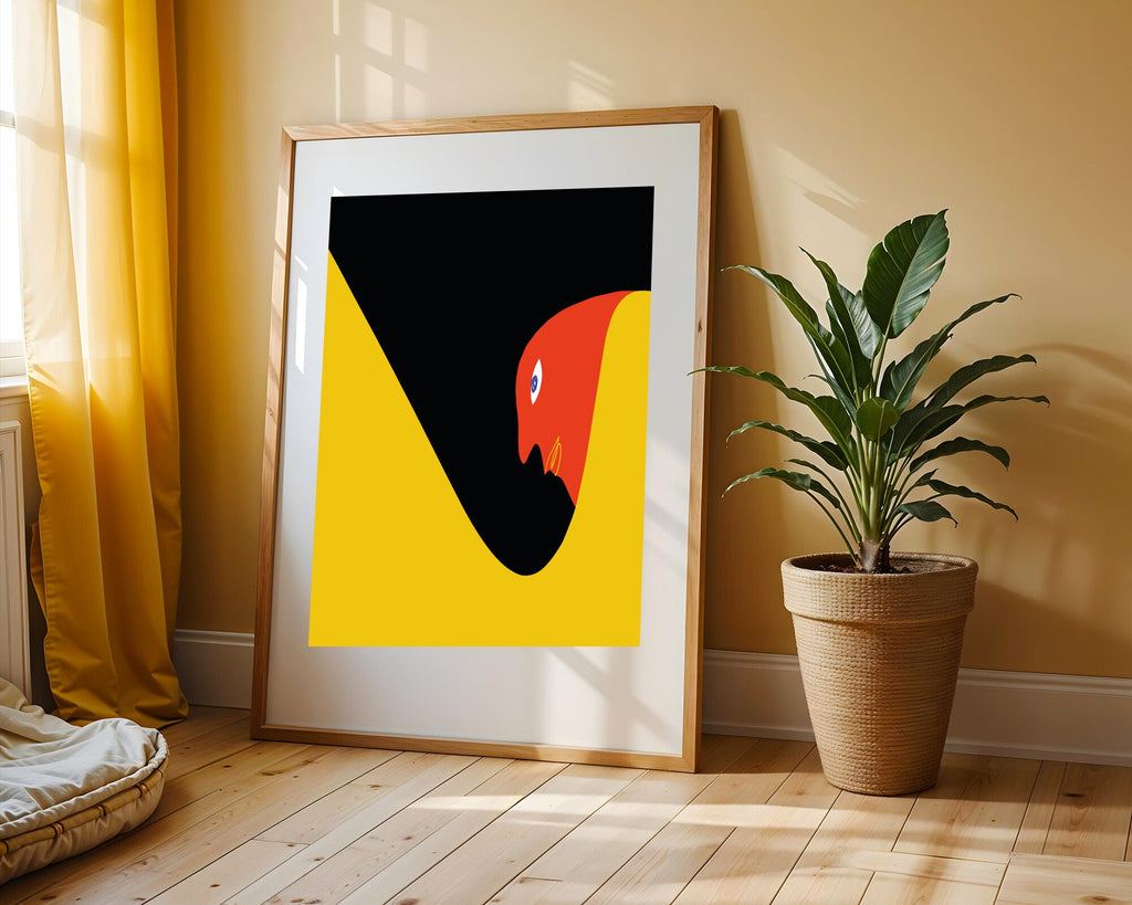 Ave Abstracta | Cuadro decorativo de Monkey Canvas