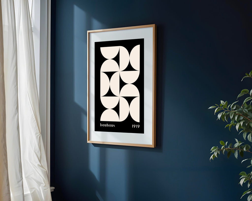 Bauhaus Módulos Curvos | Cuadro decorativo de Monkey Canvas