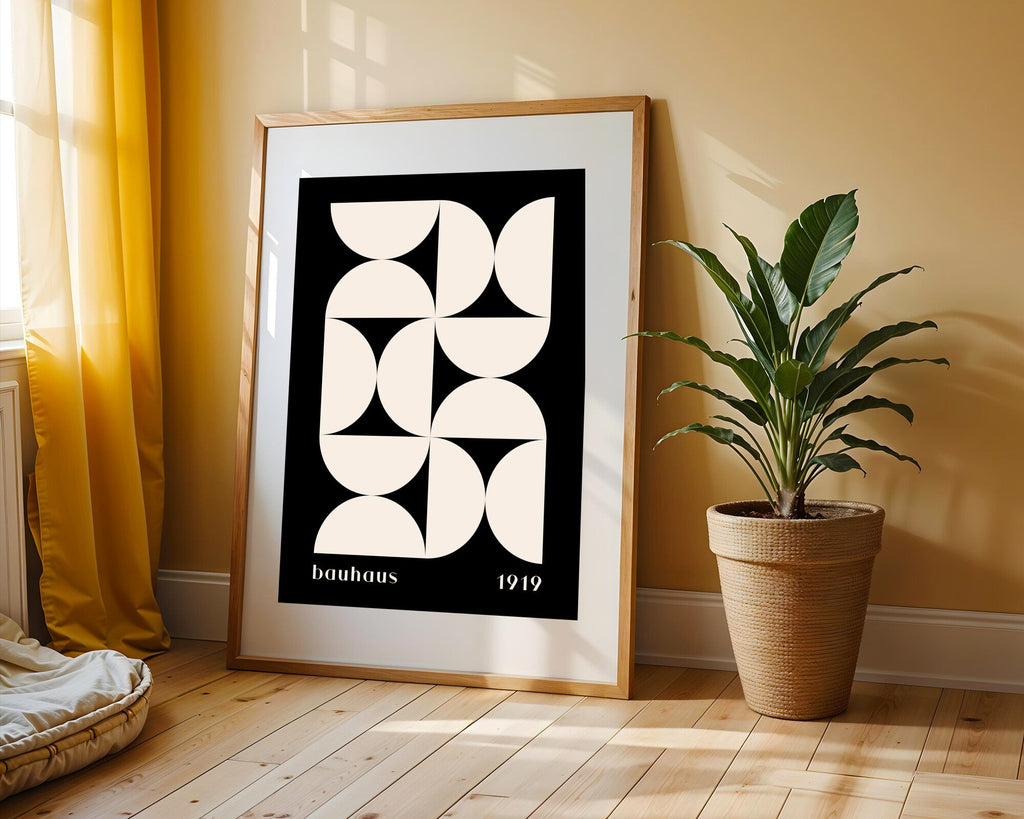 Bauhaus Módulos Curvos | Cuadro decorativo de Monkey Canvas