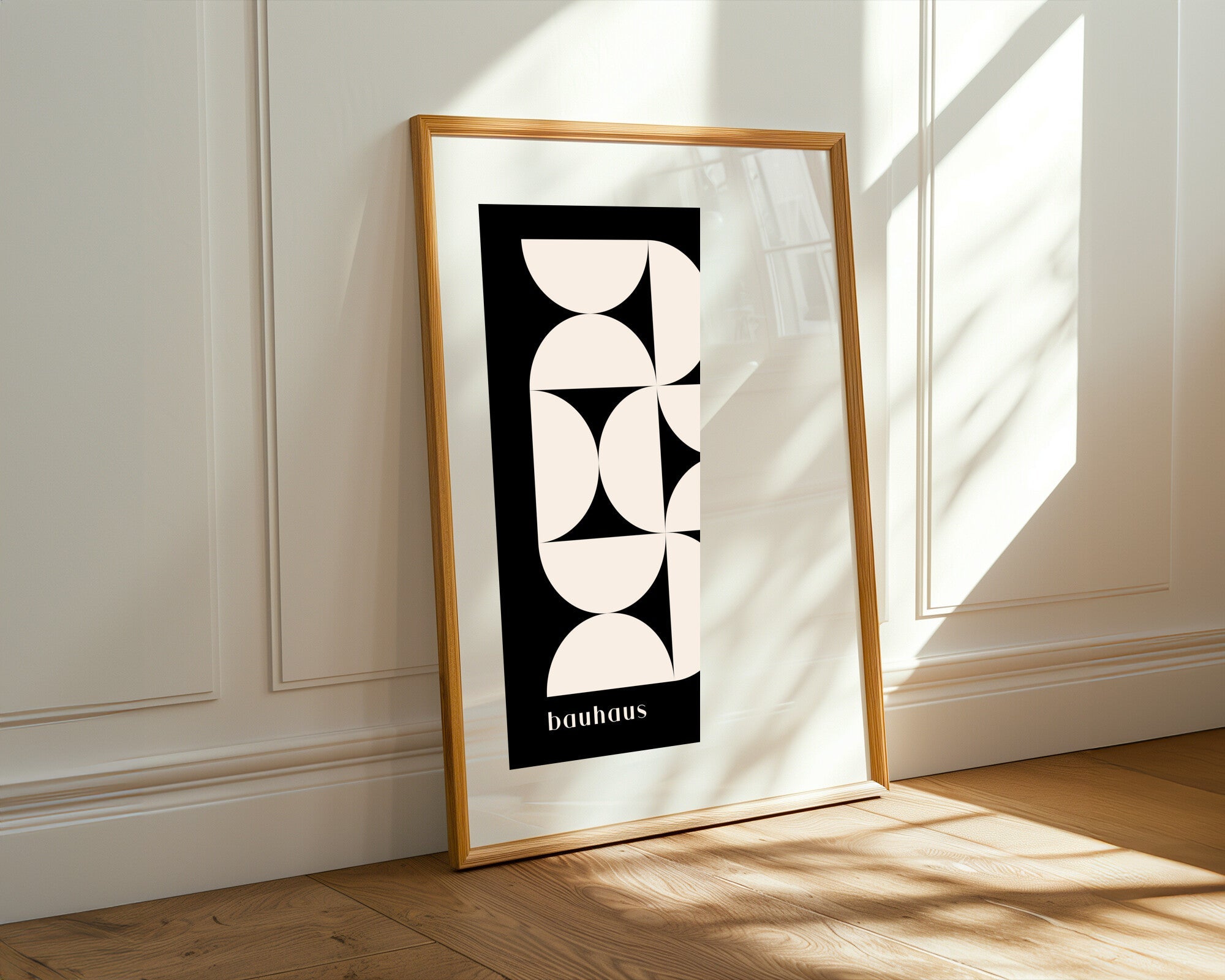 Bauhaus Módulos Curvos | Cuadro decorativo de Monkey Canvas
