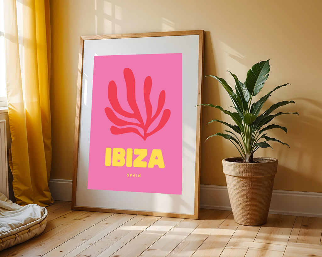 Ibiza Hoja Matisse | Cuadro decorativo de Monkey Canvas
