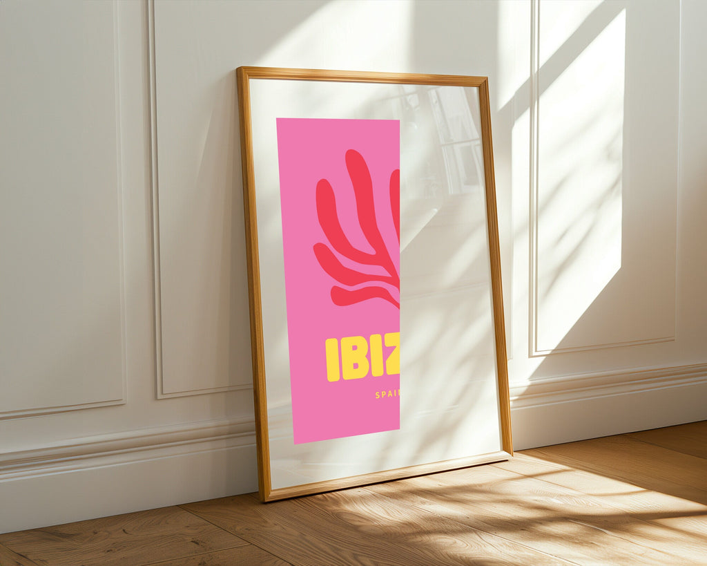 Ibiza Hoja Matisse | Cuadro decorativo de Monkey Canvas