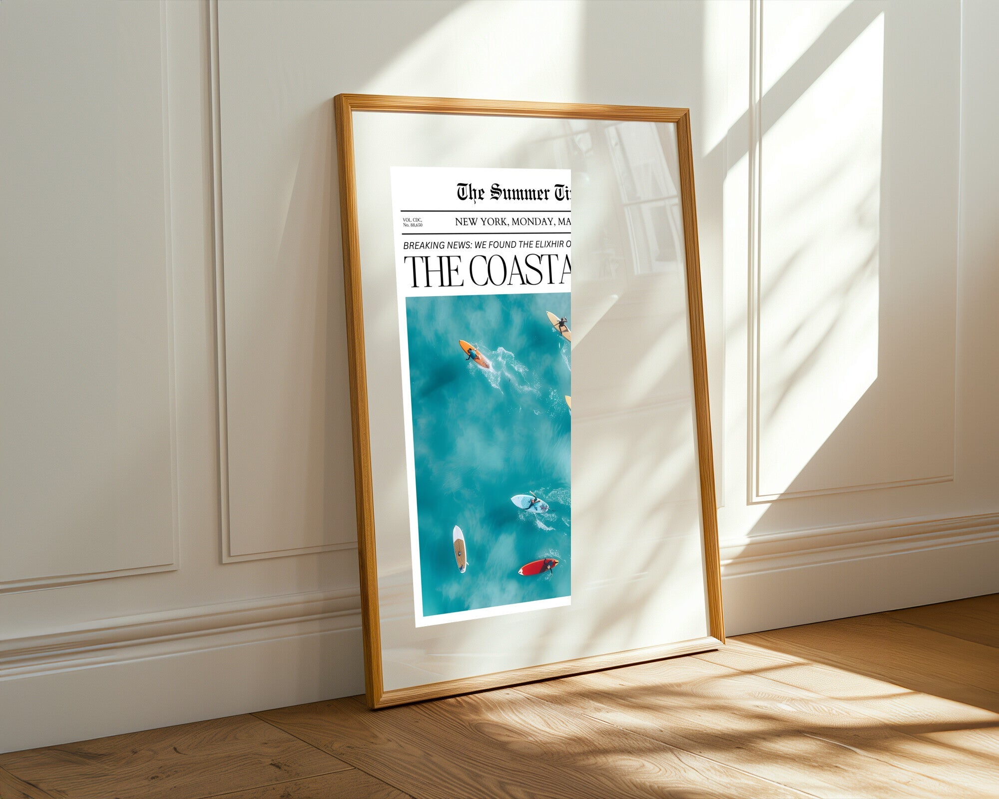 Surfistas desde el Cielo | Cuadro decorativo de Monkey Canvas