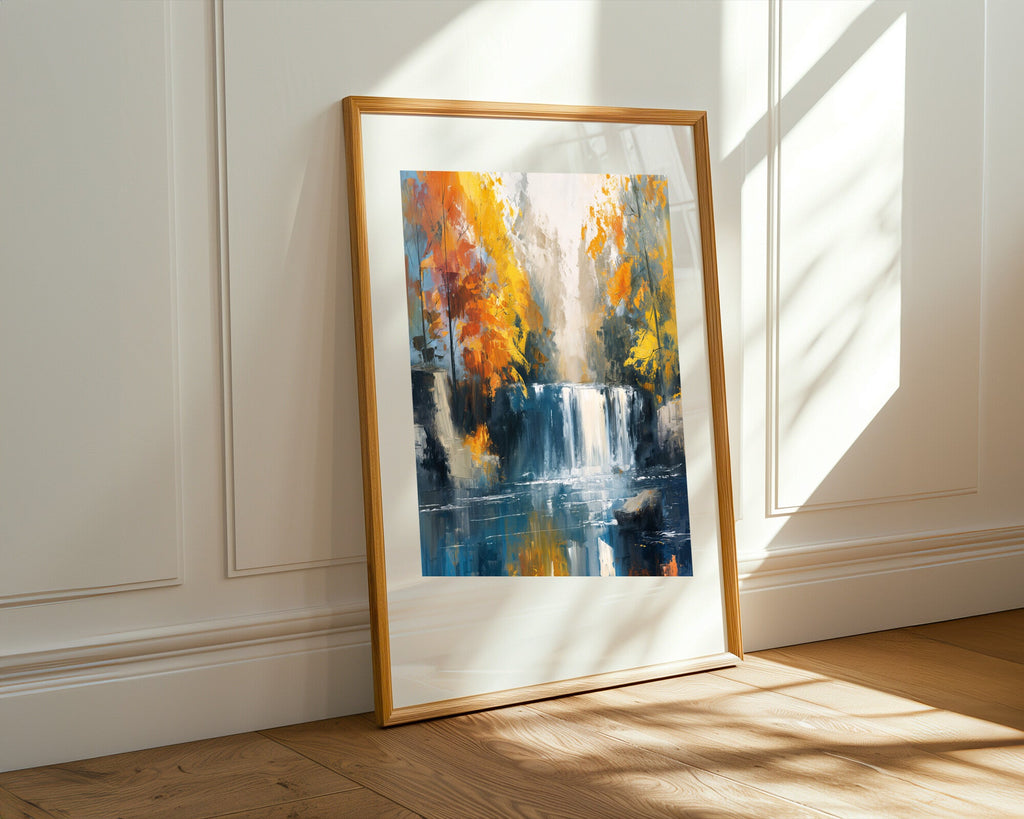 Cascada de Otoño | Cuadro decorativo de Monkey Canvas