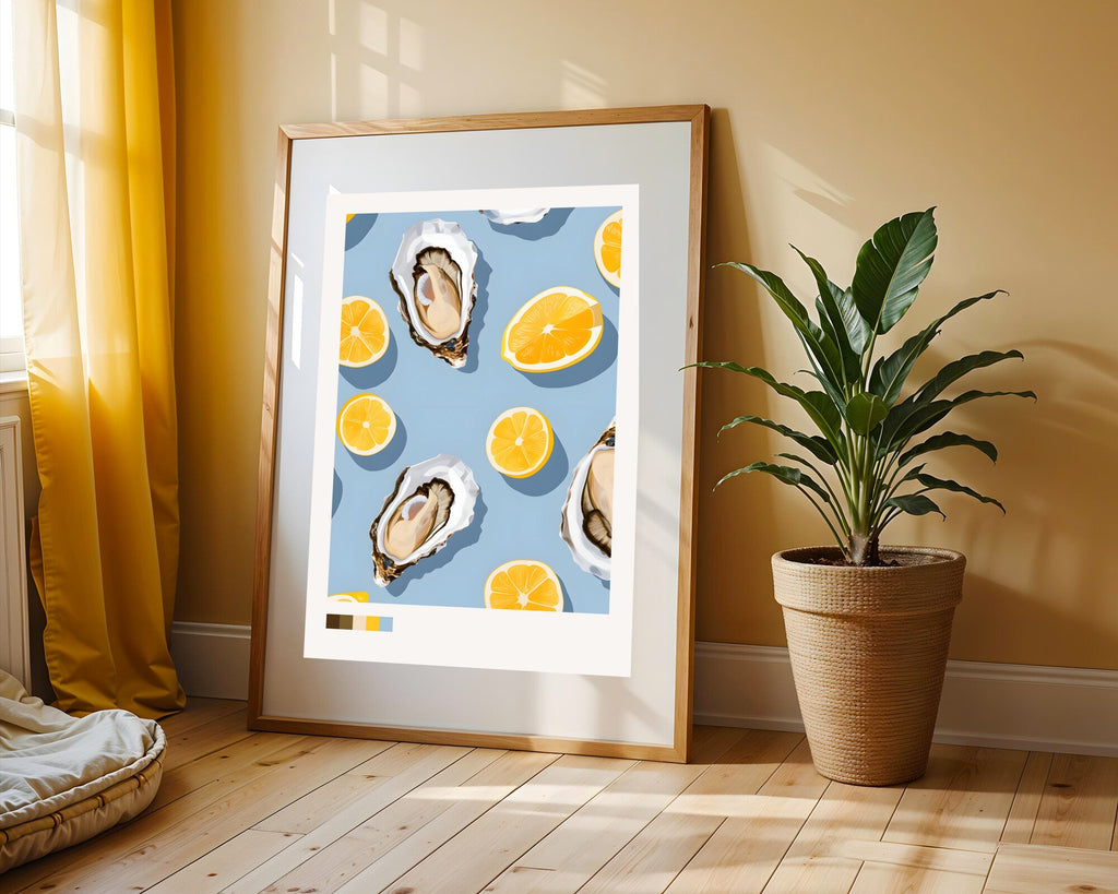 Ostras y Limones | Cuadro decorativo de Monkey Canvas