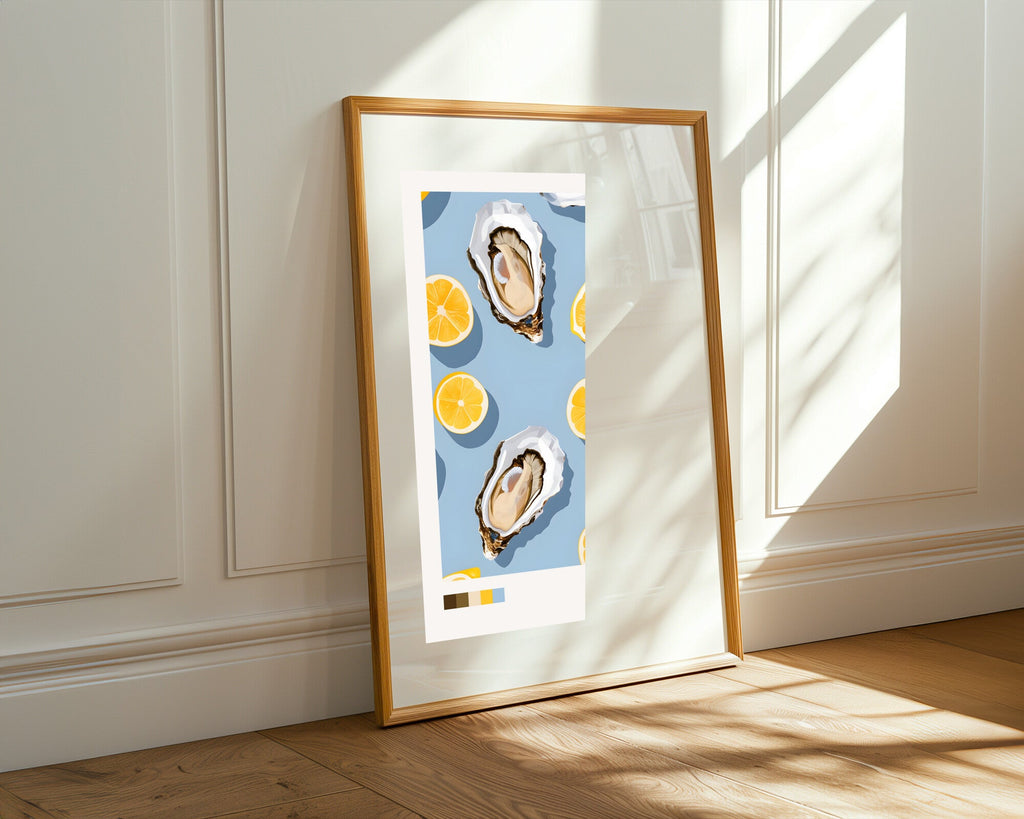 Ostras y Limones | Cuadro decorativo de Monkey Canvas