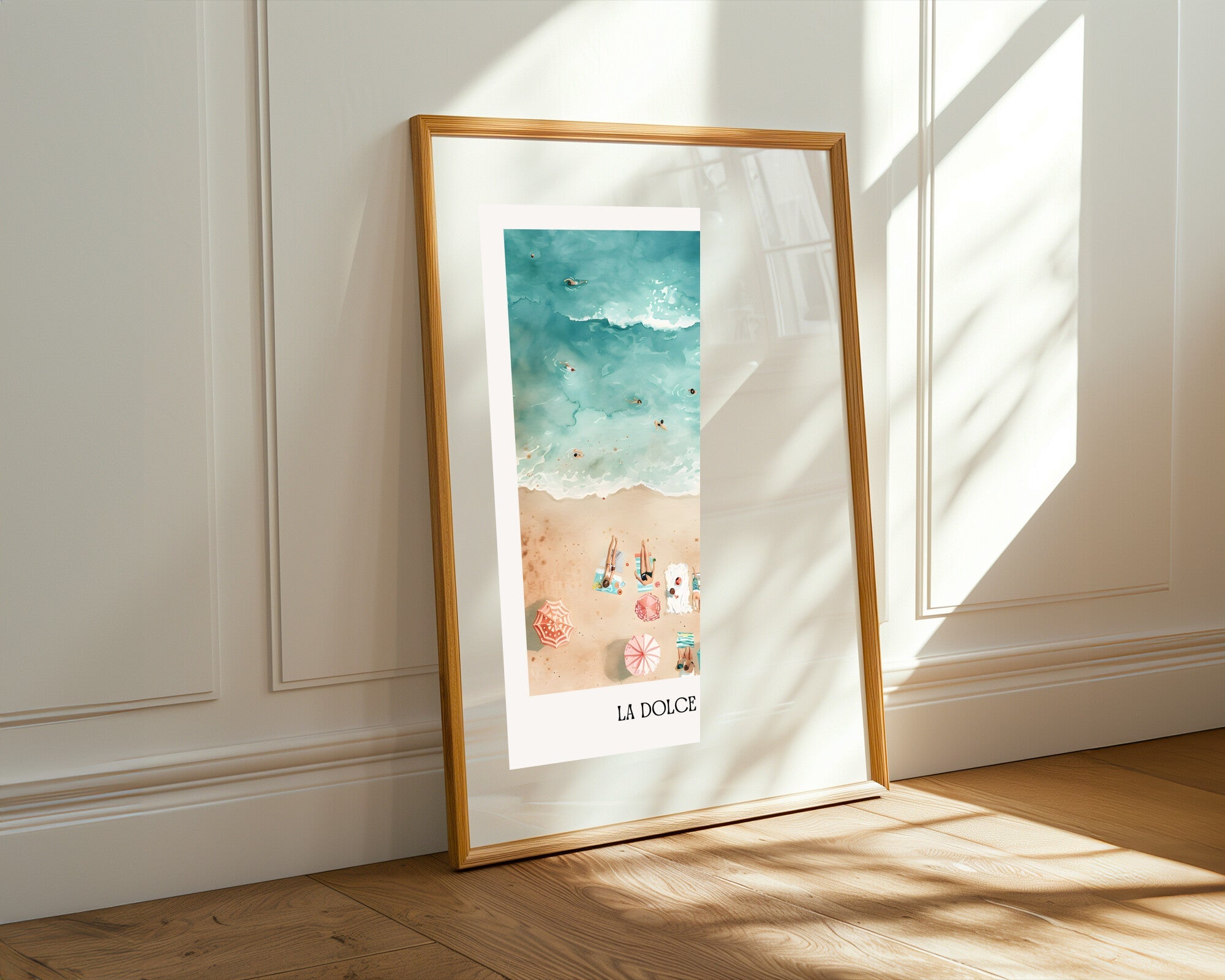 La Dolce Vita Playera | Cuadro decorativo de Monkey Canvas